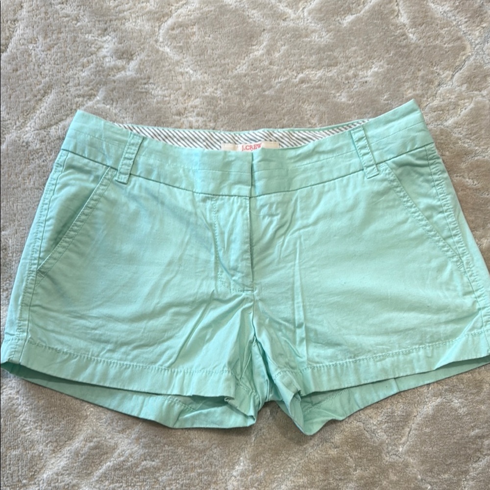 J. Crew Women's Mint Green Shorts